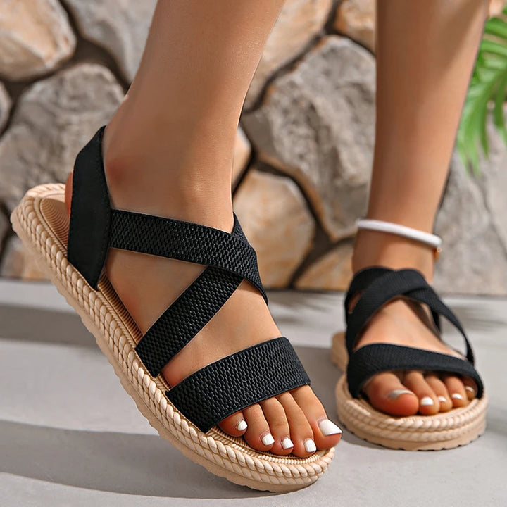 Luna Crossband Sandals
